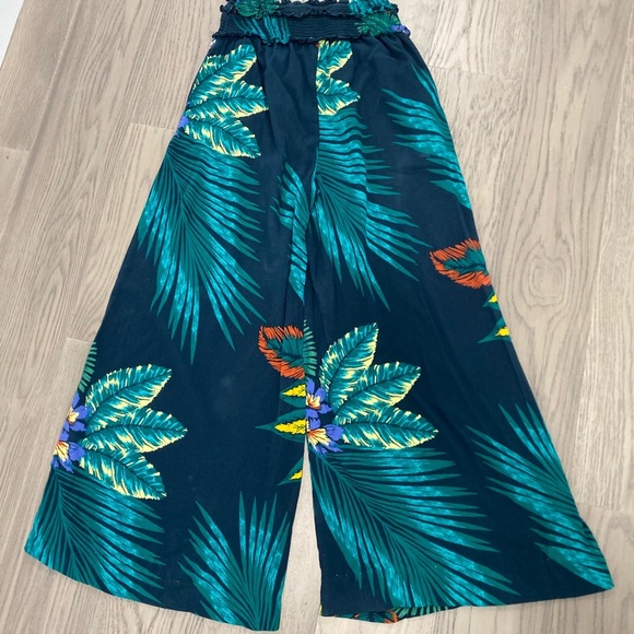 Anthropologie Patrons of Peace Wide Leg Flow Vacation Tropical Pants Size Medium - Picture 7 of 9